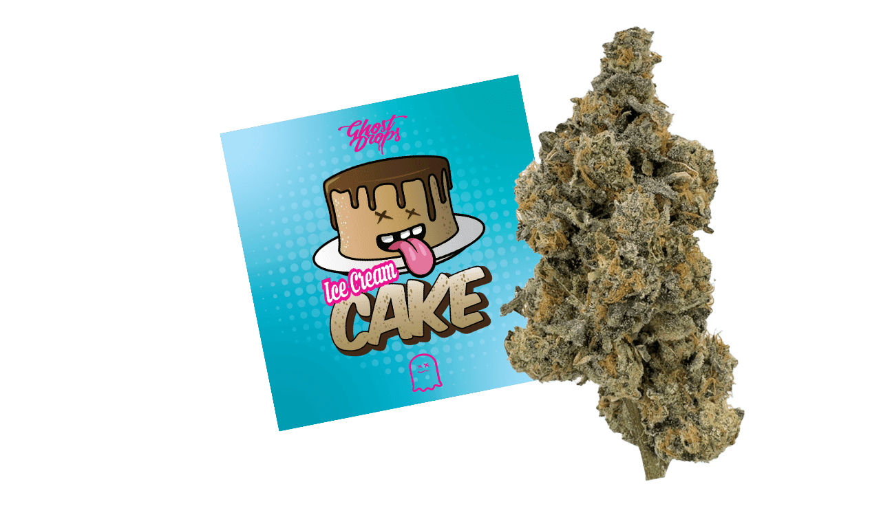 Ice Cream Cake Ghost Drops