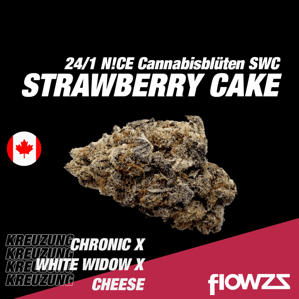 NICE 24/1 SWC Strawberry Cake