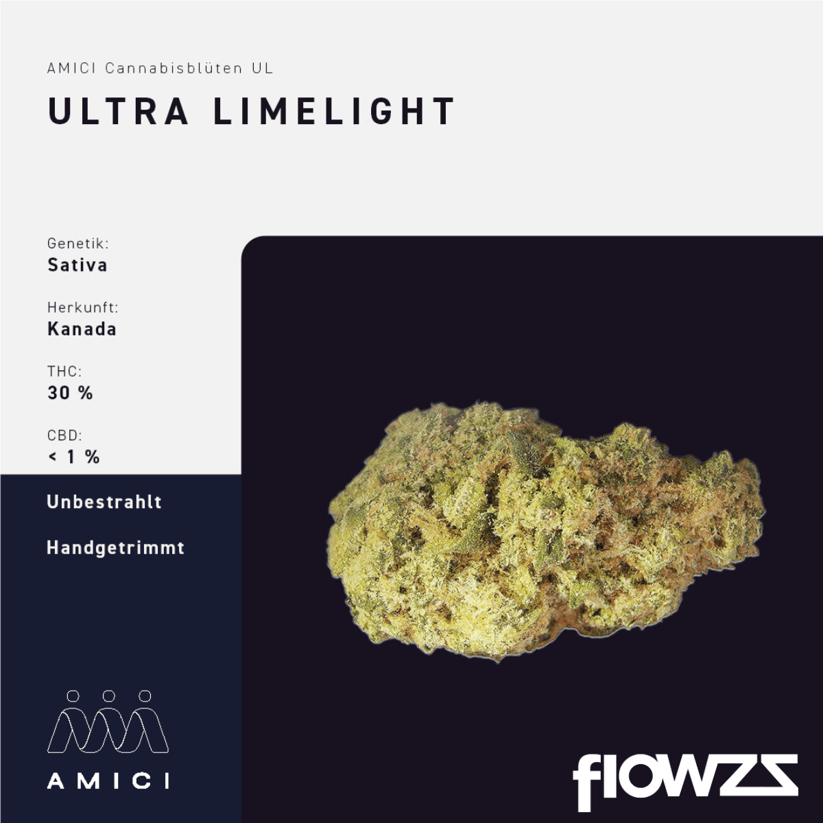 30/1 Amici UL Ultra Limelight